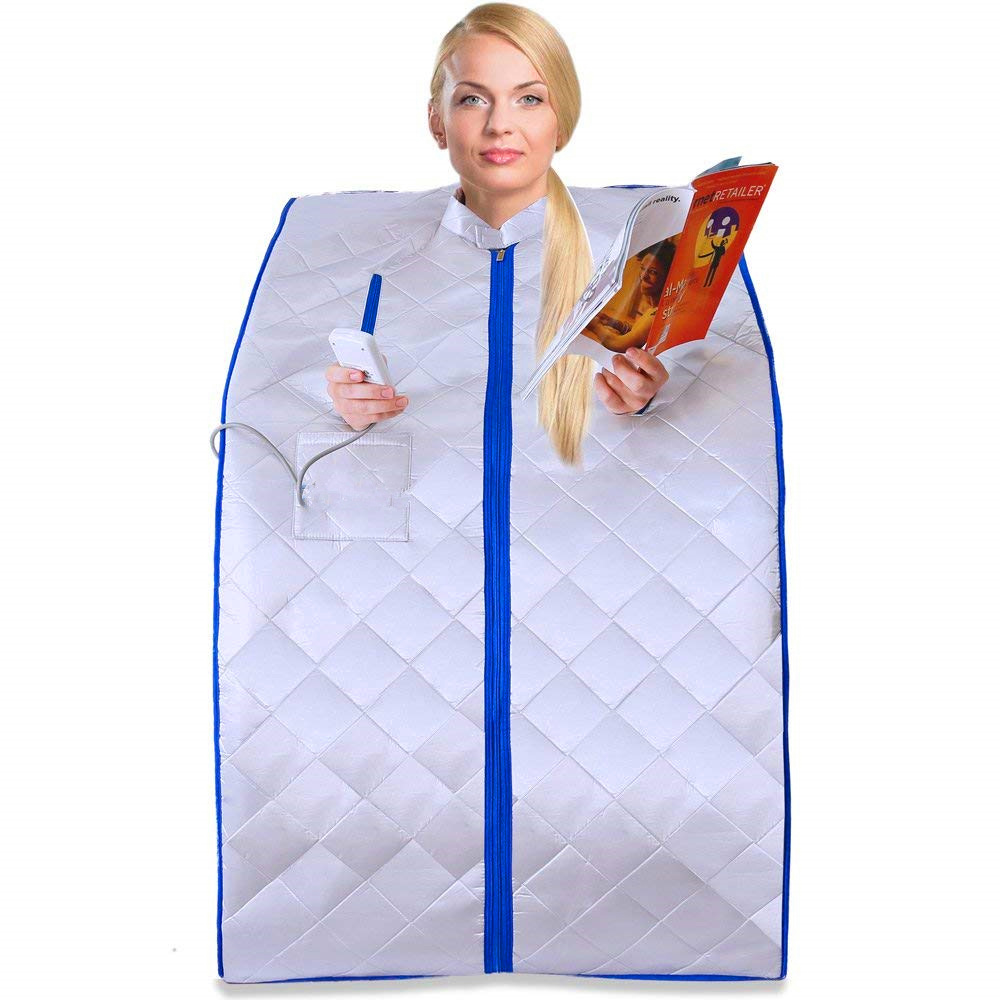 Portable Infrared Sauna with Foldable Chair
