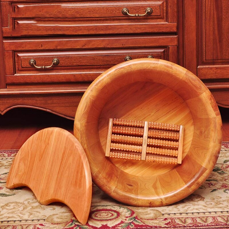 Foot Bath Bucket Wooden Pail