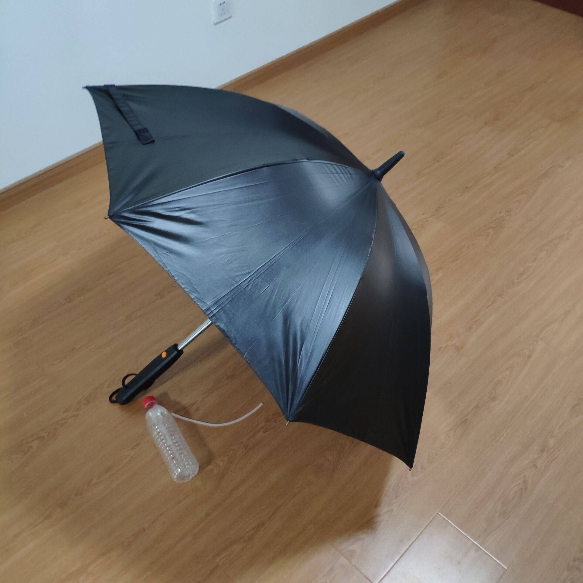 Umbrella with Fan and Mist Spray