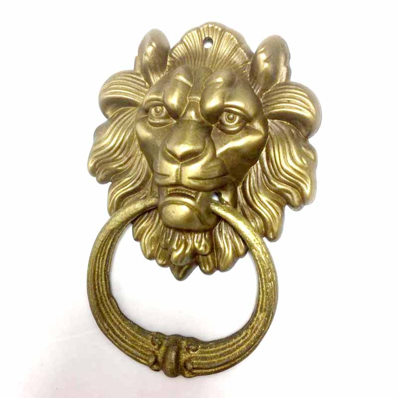 Lion Door Knocker Vintage Knob Decoration