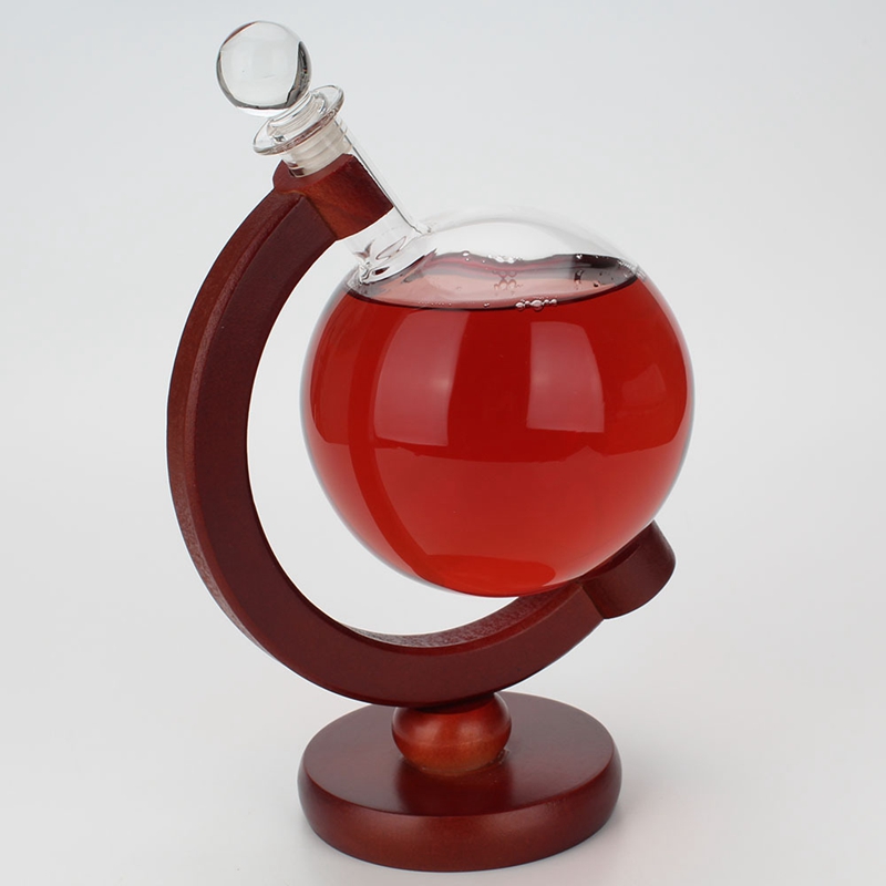 Whiskey Dispenser Glass Globe Pourer