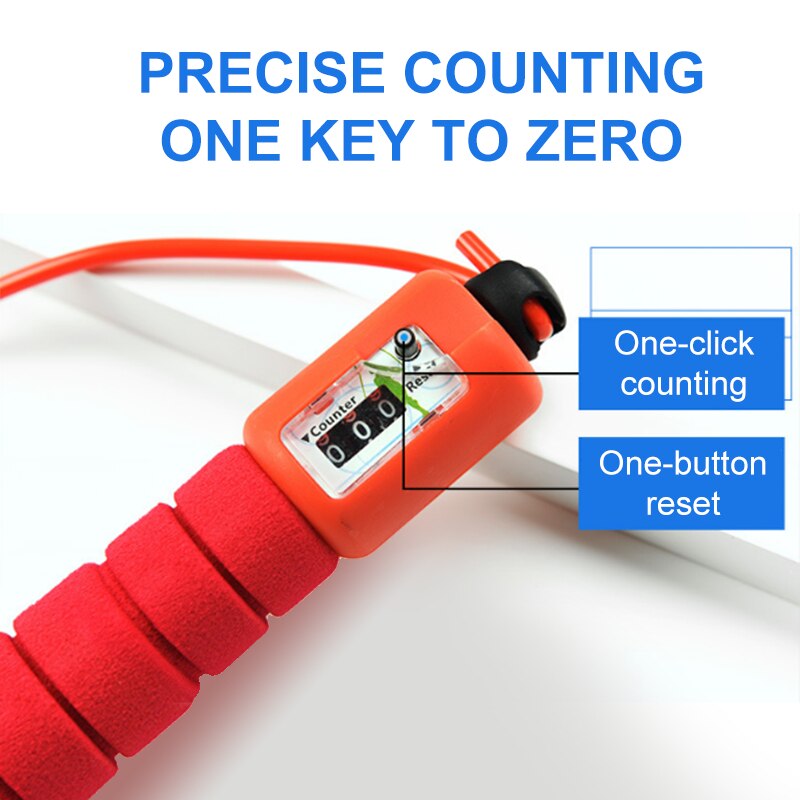 Skipping Rope with Counter Exercise Tool