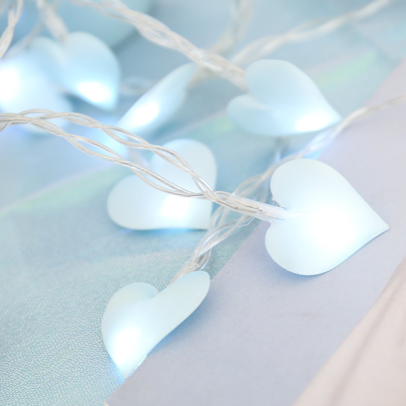 Heart String Lights Battery Operated