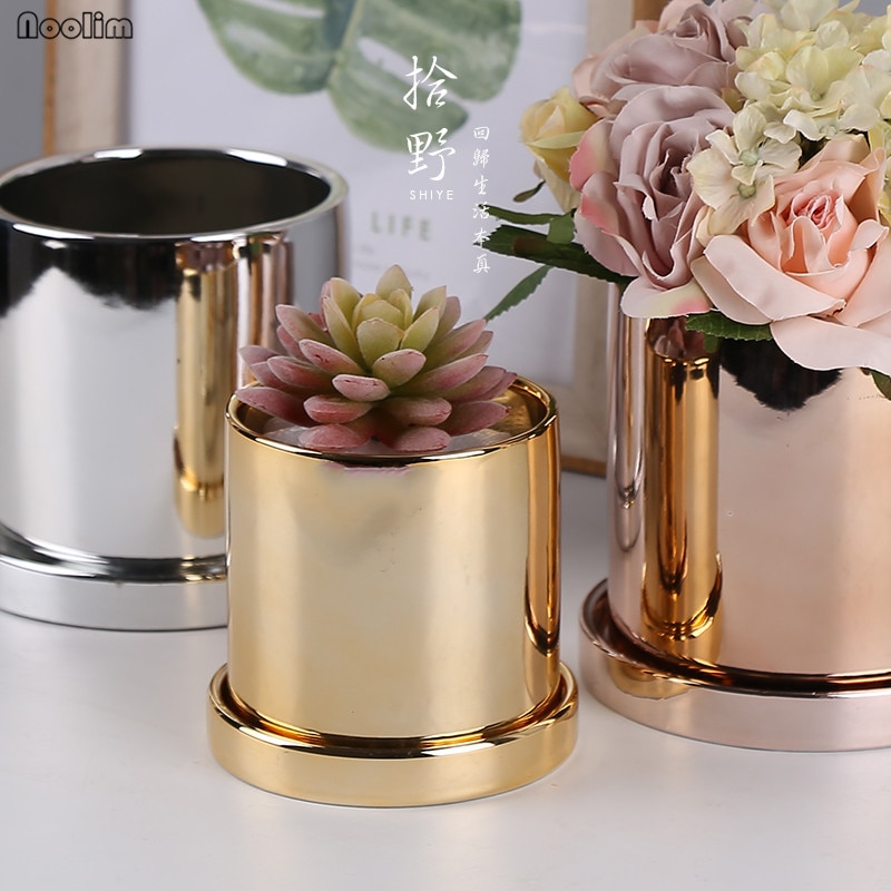 Ceramic Plant Pot Modern Style