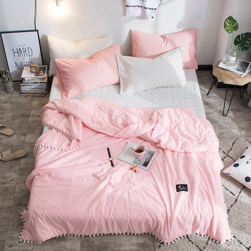 Bed Blanket Ladies Warm Quilt