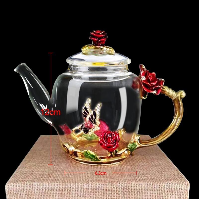 Clear Teapot Elegant Container