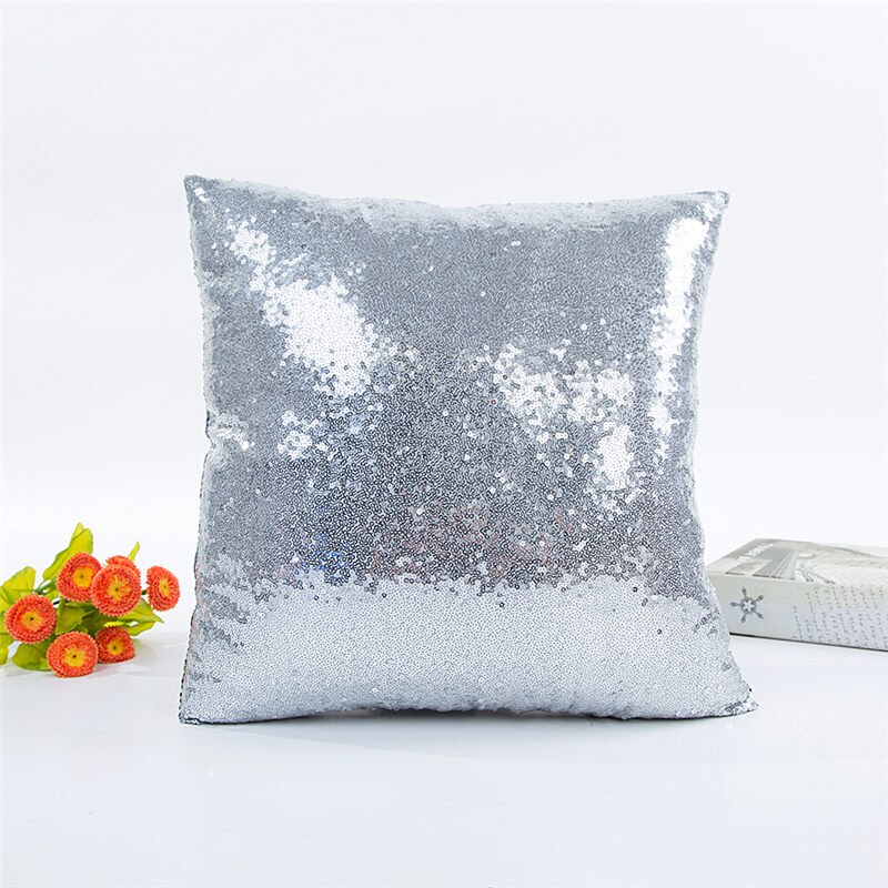 Sequin Cushion Mermaid Sofa Pillow