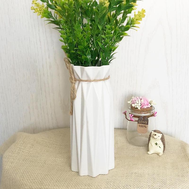 Plastic Vase Flower Pot Home Decor