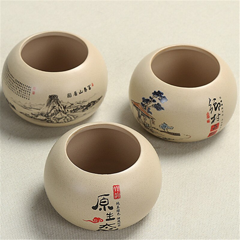 Tea Caddy Ceramic 350ml Pot