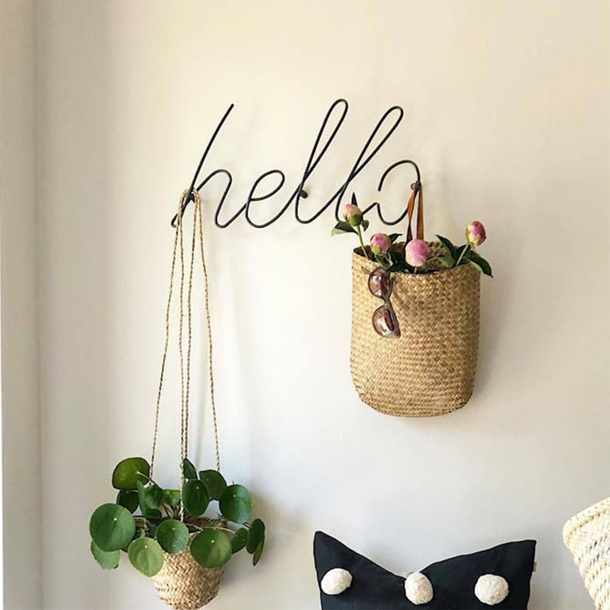 Hanging Wall Letters Nordic Decor