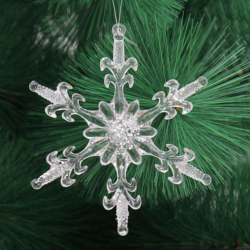 Snowflake Ornaments 12PC Decors