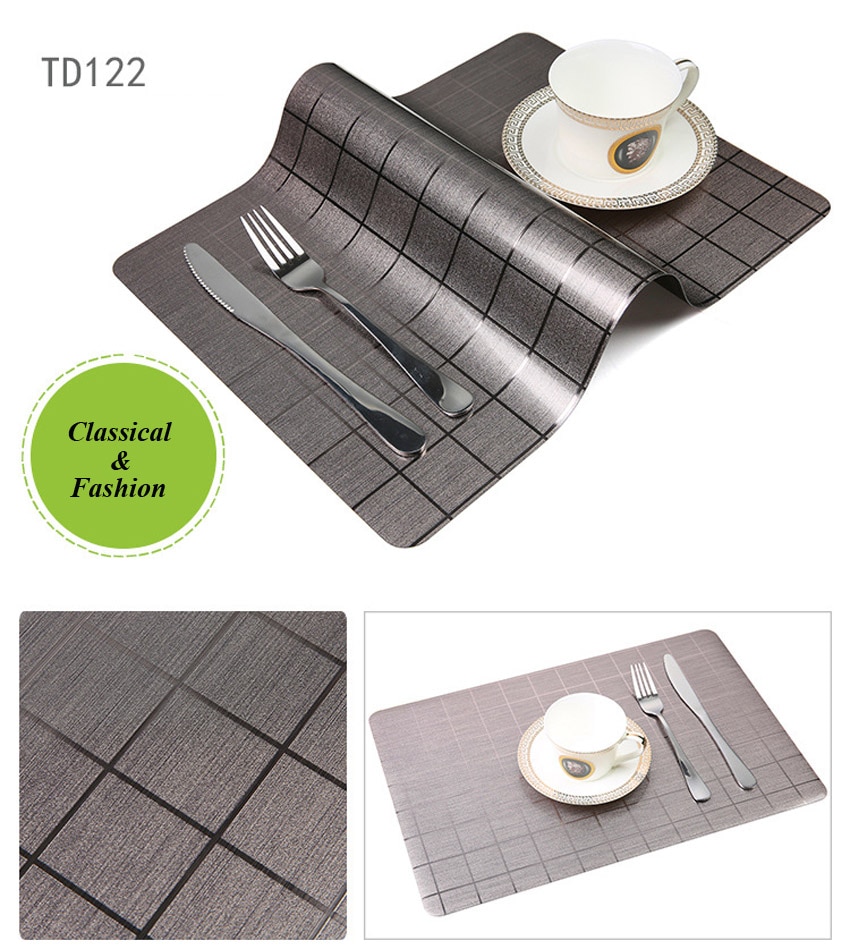 Dining Table Placemats Waterproof Mat