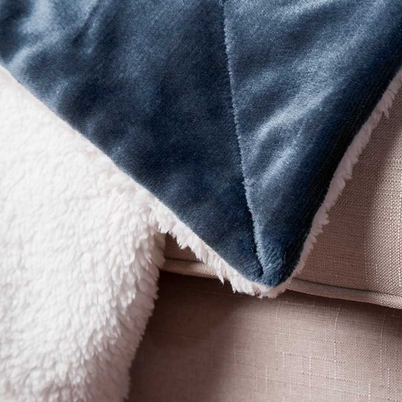Sofa Blanket Thick Flannel Blanket