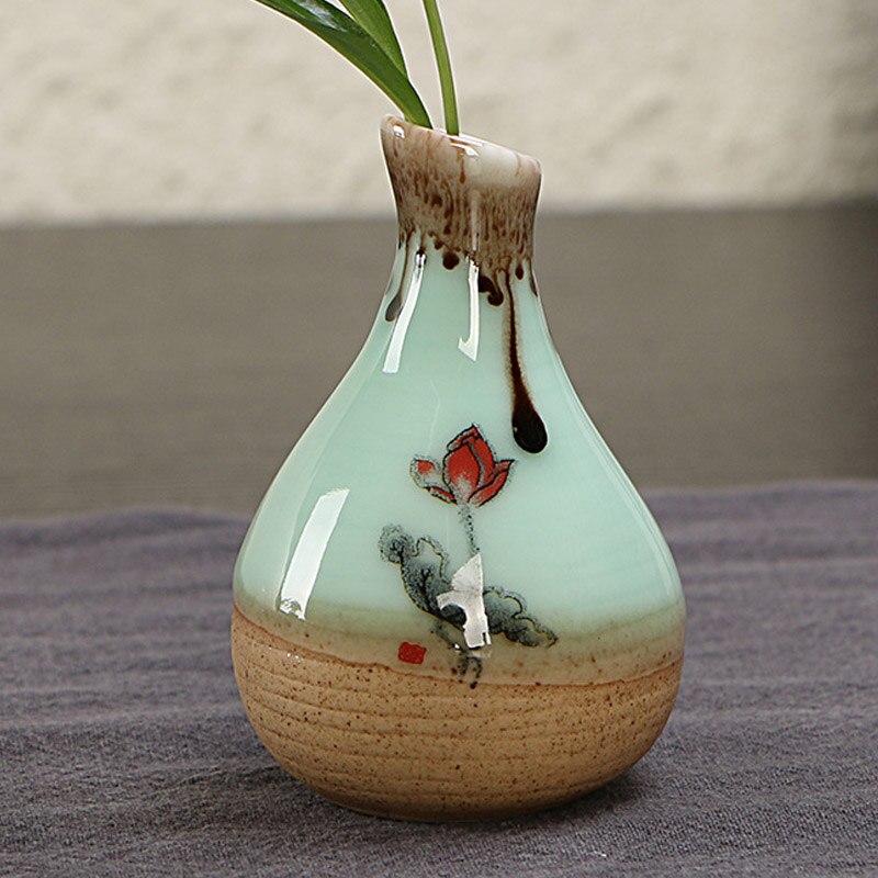 Small Flower Vase Ceramic Home Decor