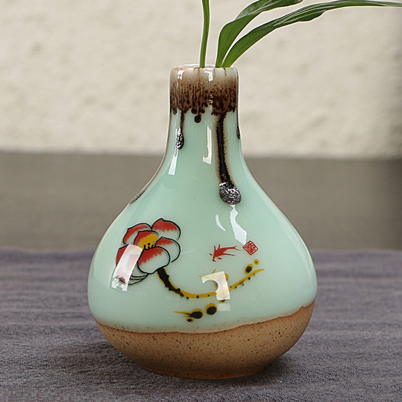 Small Flower Vase Ceramic Home Decor