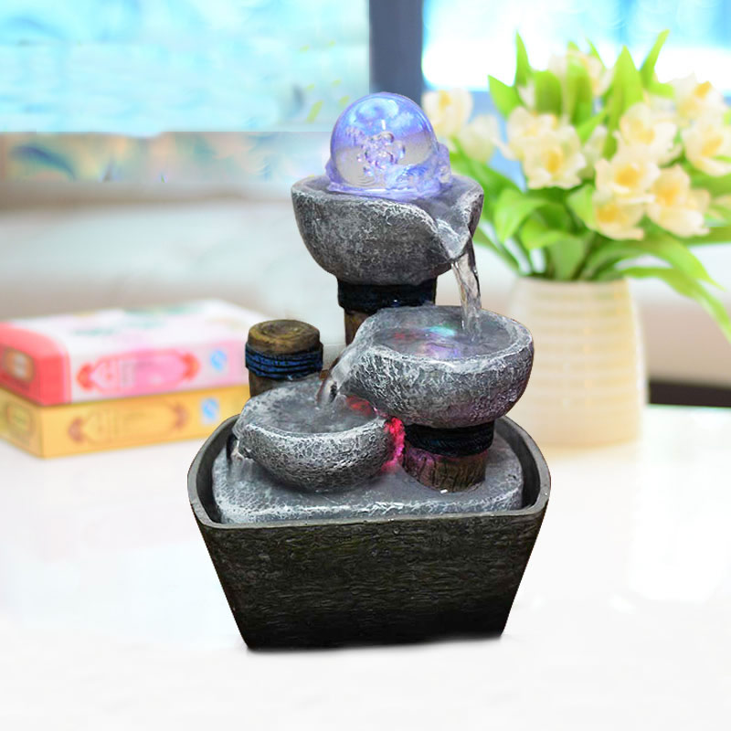 Small Indoor Water Fountain Home Decor
