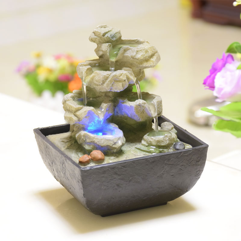 Small Indoor Water Fountain Home Decor