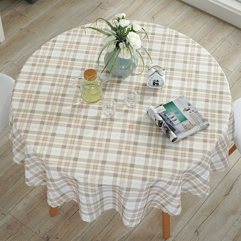 Round Table Covers Printed Table Cloth