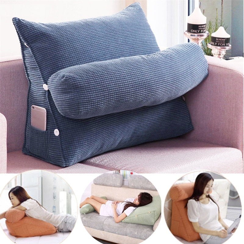 Backrest Pillow Triangular Sofa Cushion