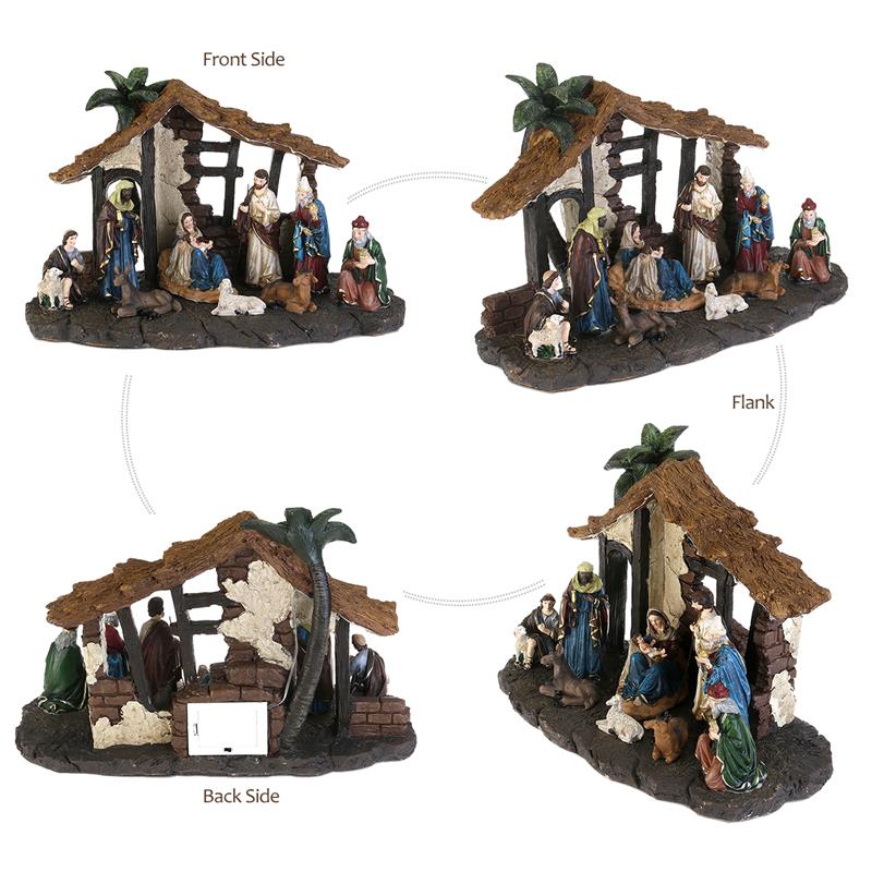 Nativity Scene Set Christmas Decor