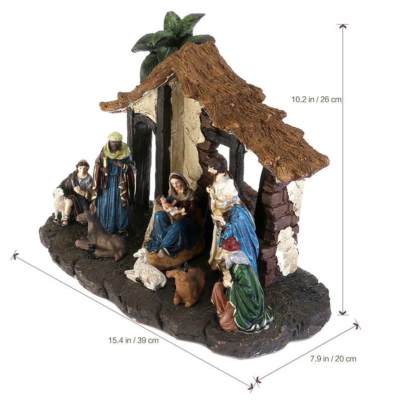 Nativity Scene Set Christmas Decor