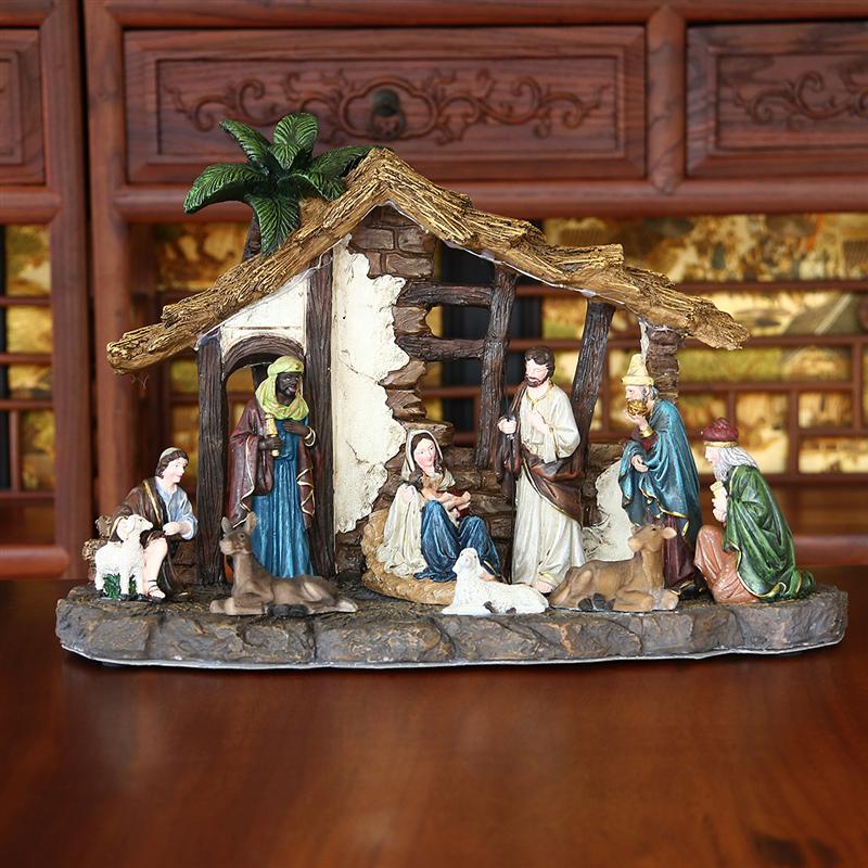 Nativity Scene Set Christmas Decor