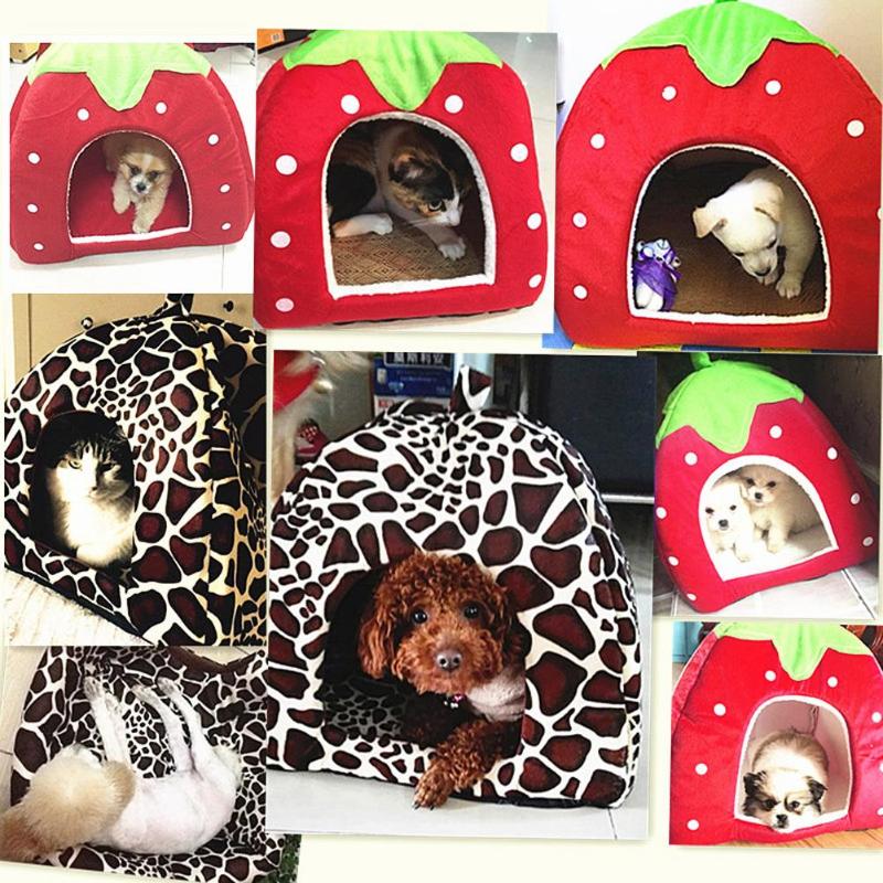 Pet House Foldable Cushion Bed