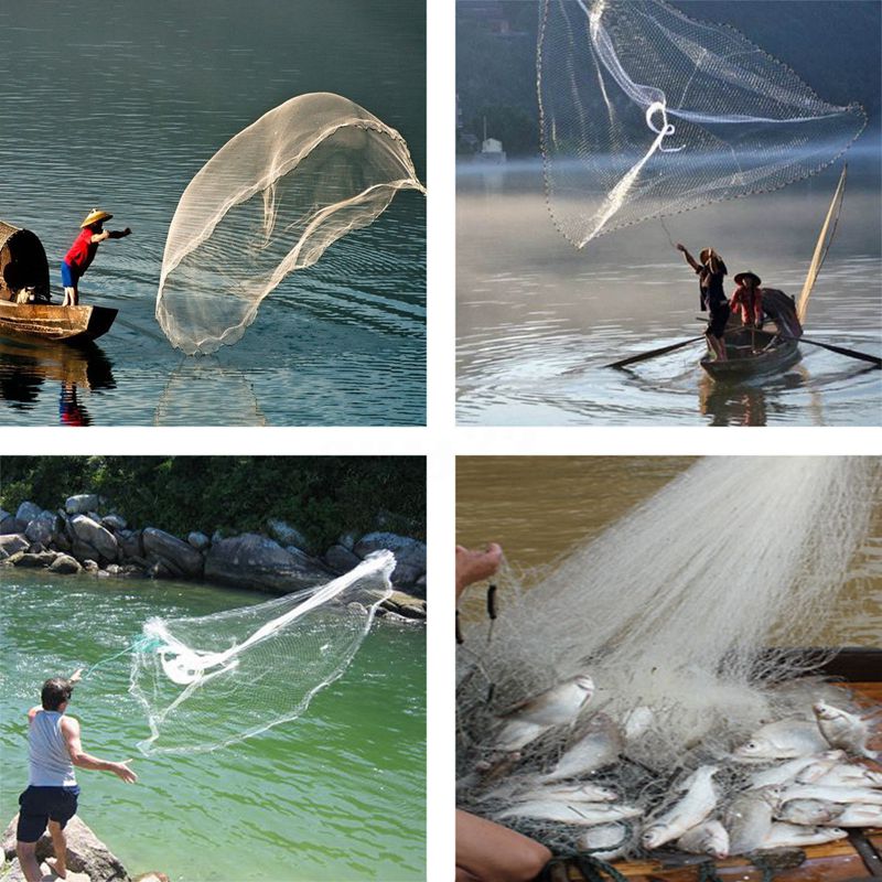 Cast Net Easy Throw Fishing Net