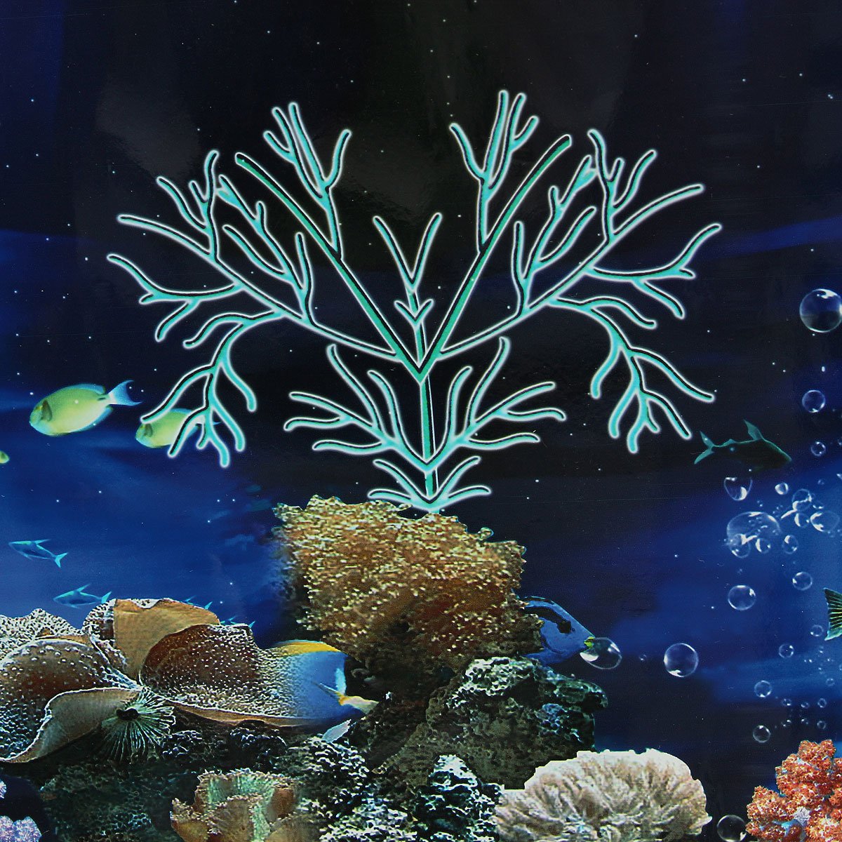 Aquarium Backgrounds Double-Sided Poster