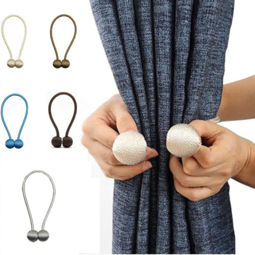 Curtain Tie Backs Magnetic Pearl Ball