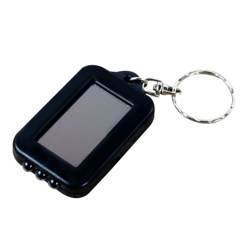 Keychain Flashlight Mini Solar Light
