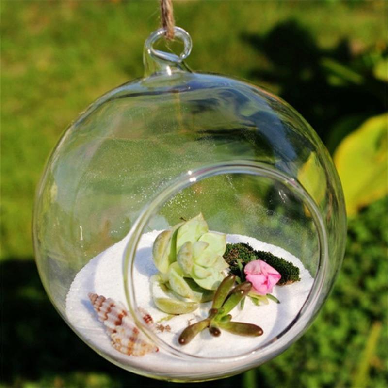 Hanging Terrarium Glass Garden Ornament