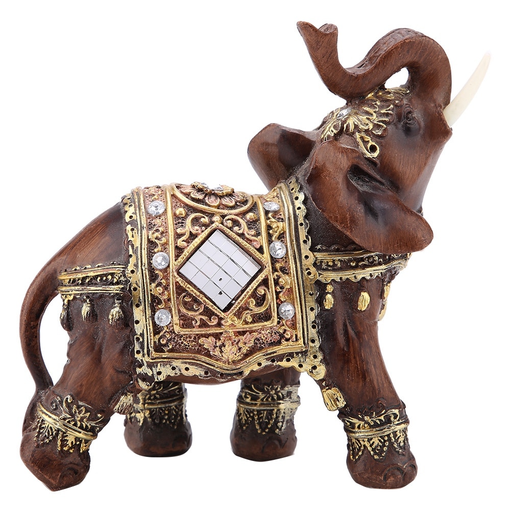 Paperweight Intricate Elephant Figures