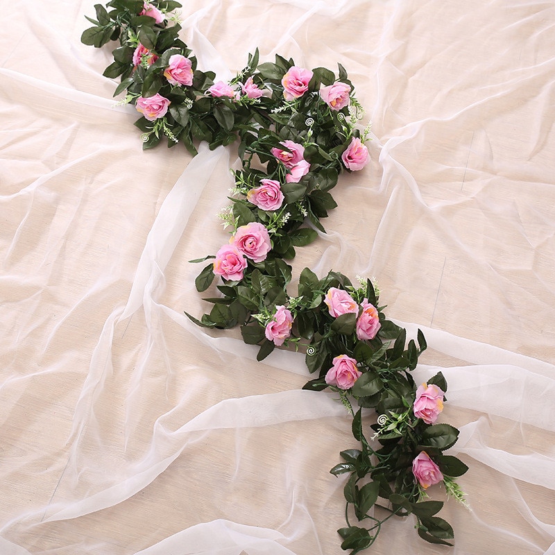 Hanging Flowers Artificial Rose Vines