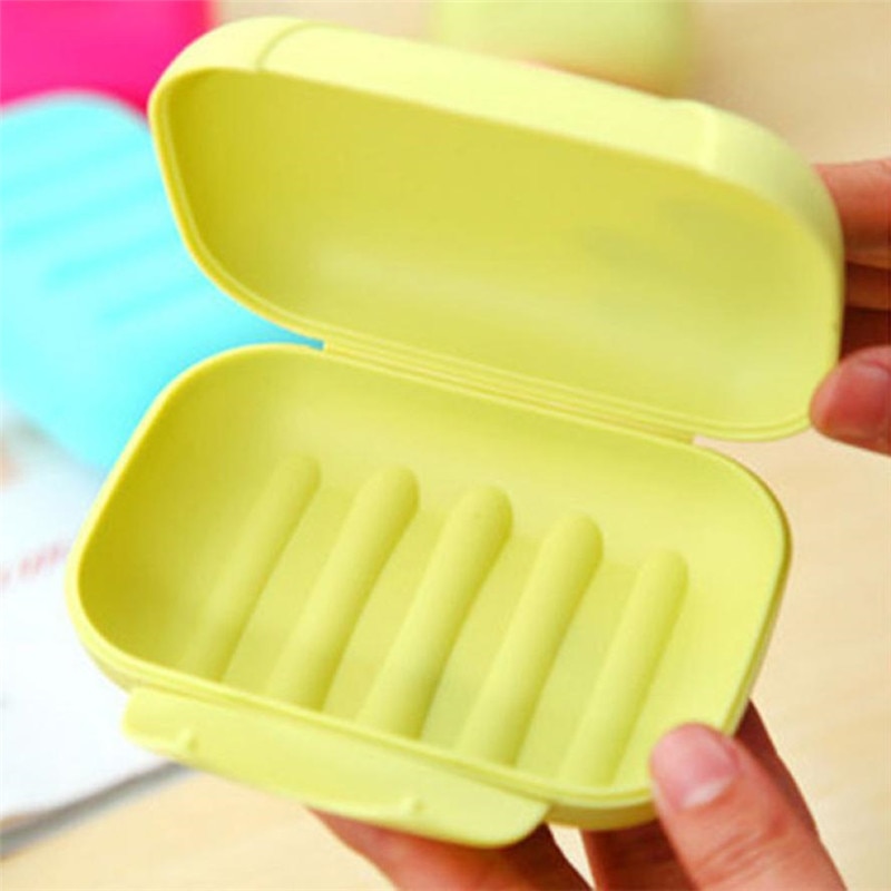 Plastic Box Bar Soap Holder