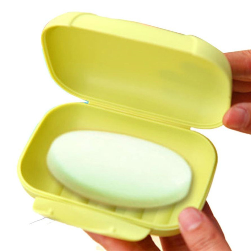 Plastic Box Bar Soap Holder