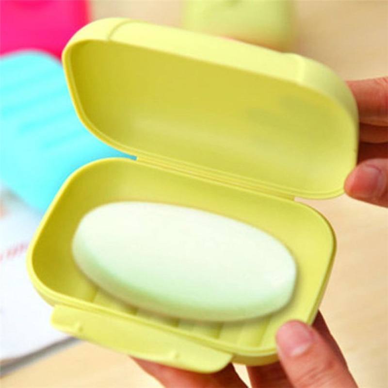 Plastic Box Bar Soap Holder
