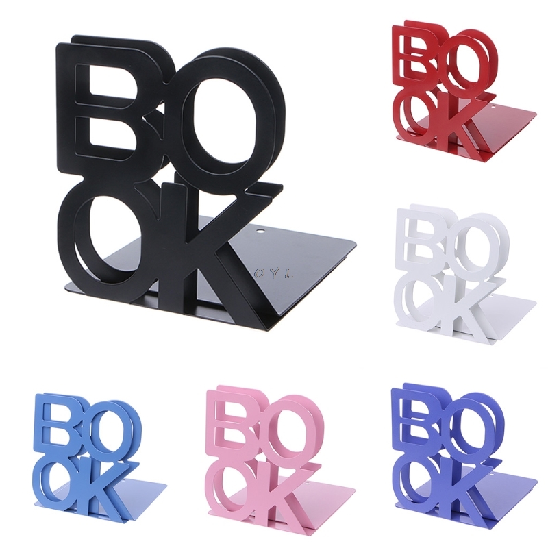 Bookends Metal Books Stand (2 pieces)