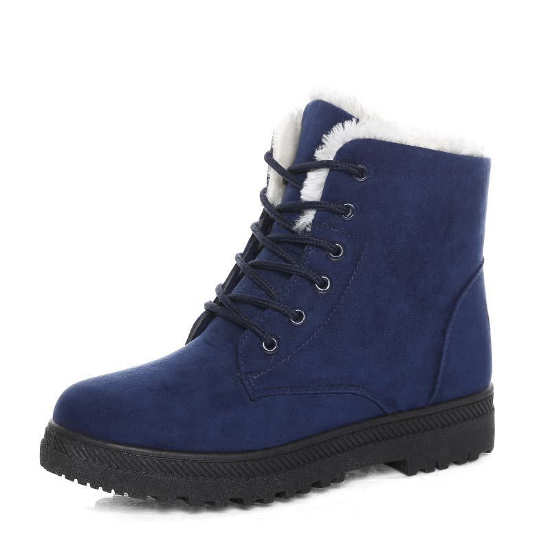 Women’s Snow Boots Suede Shoes