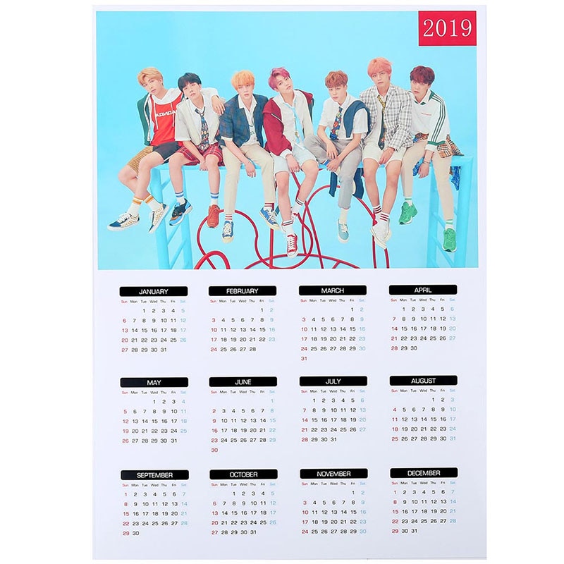 Wall Calendar Bangtan Boys