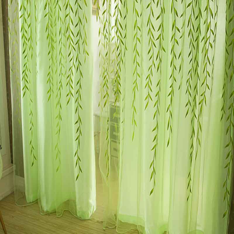 Window Curtains Pastoral Style