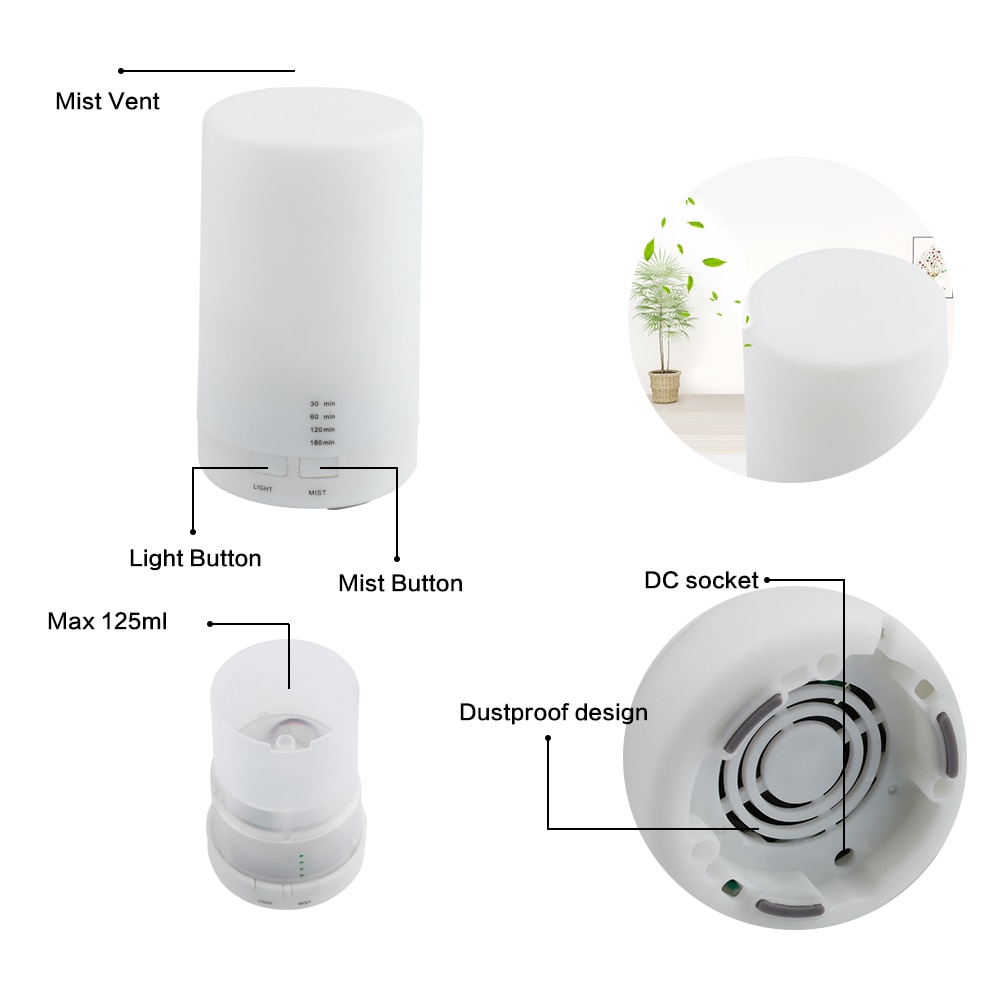 Ultrasonic Cool Mist Humidifier