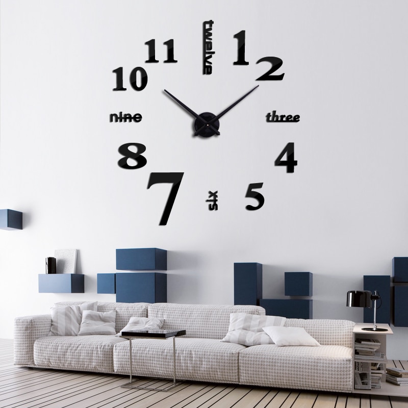 3D Large Clock