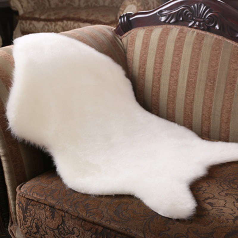 Sheepskin Rug Fluffy Fur Carpet