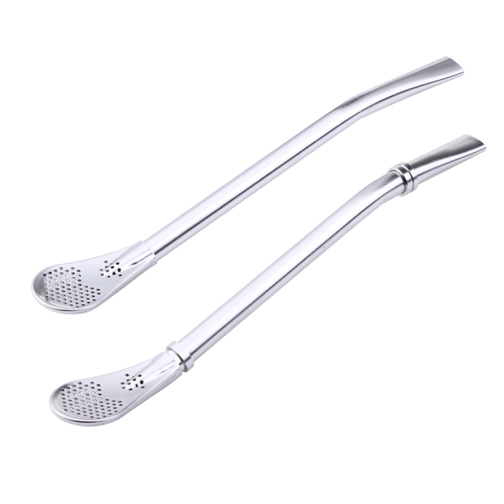 Stainless Steel Spoon Straw