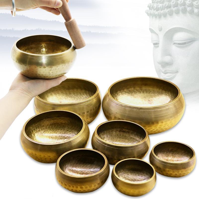 Tibetan Buddhist Nepal Meditation Prayer Singing Bowl