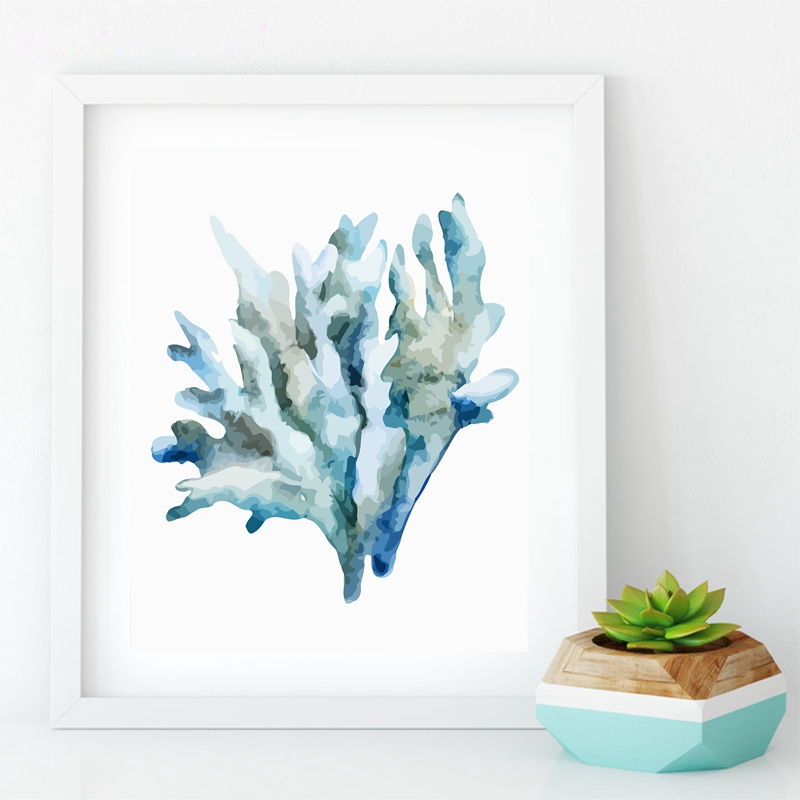 Corals Wall Art Painting