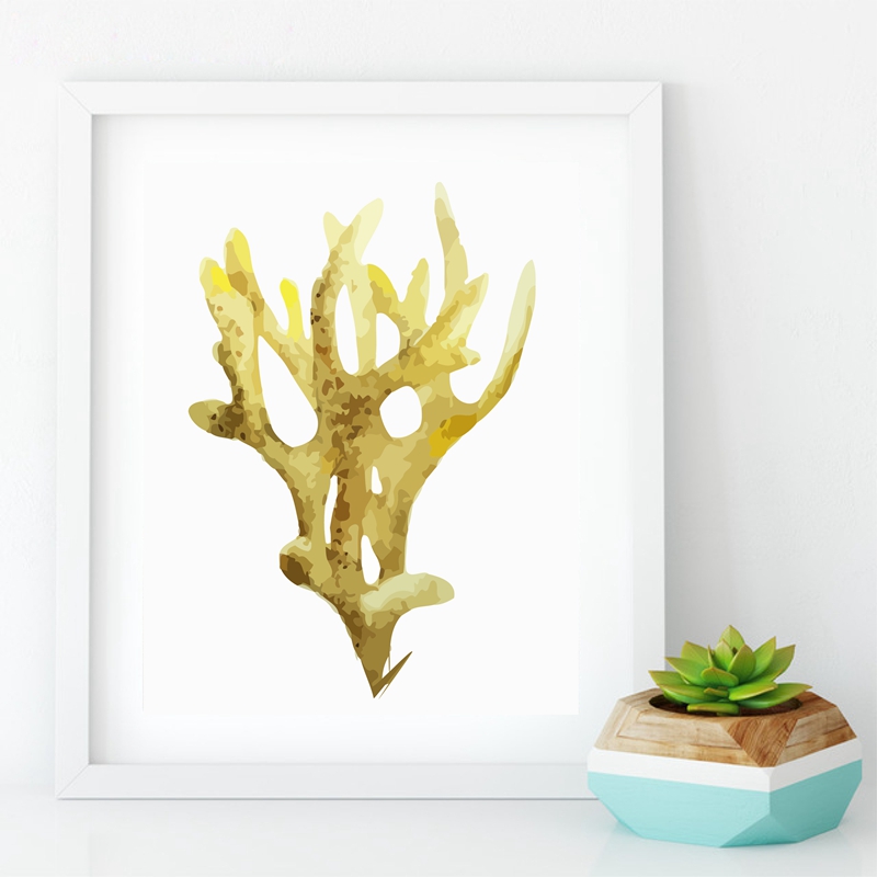 Corals Wall Art Painting