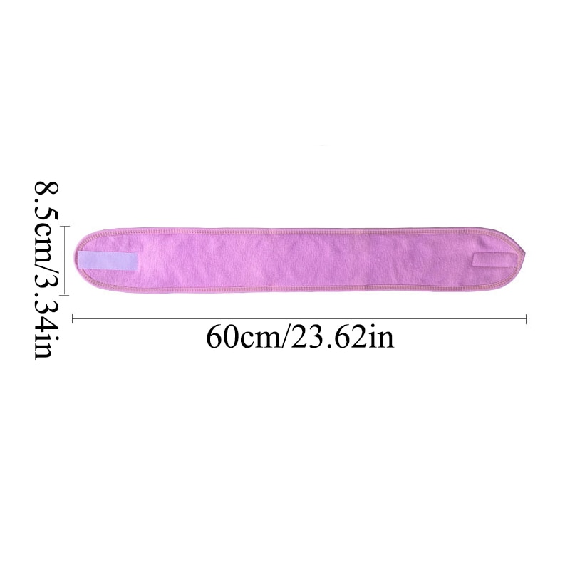 Shower Headband Adjustable Hair Wrap