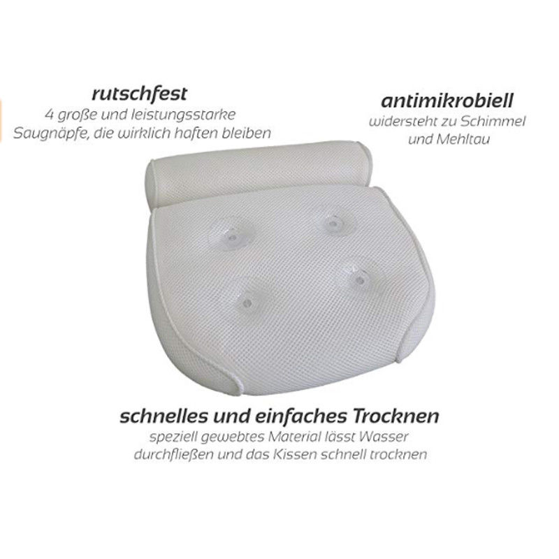 Spa Bath Pillow Tub Neck Cushion